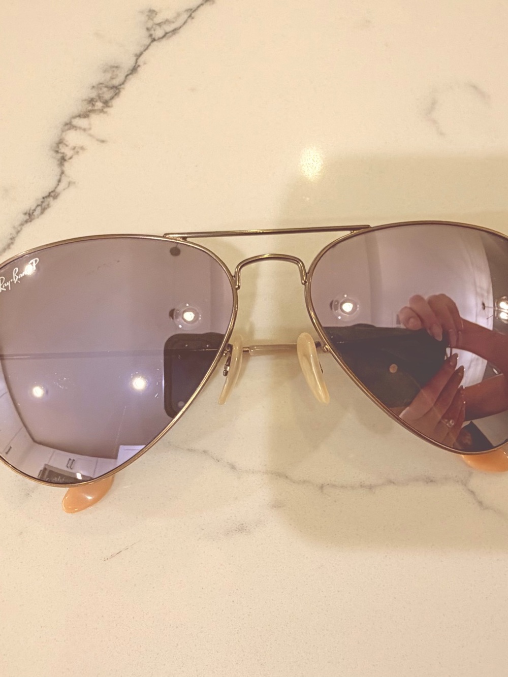 Ray-Ban l Polarized Sunglasses with Purple-Tinted Lenses